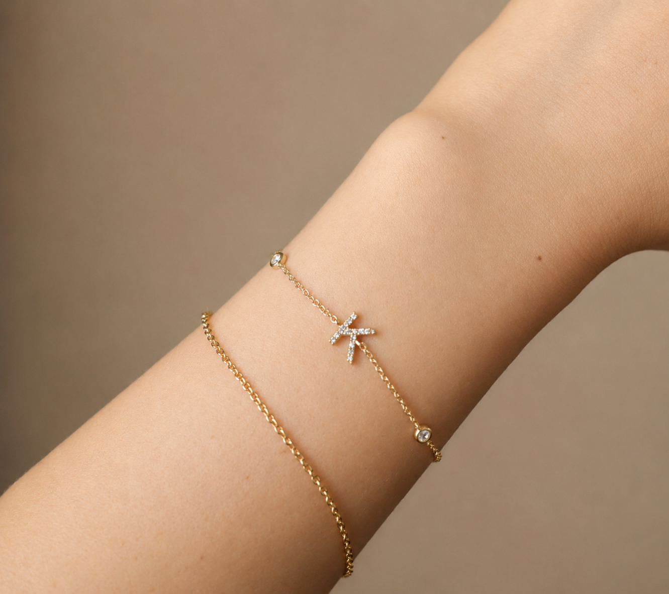 Initial Bracelet