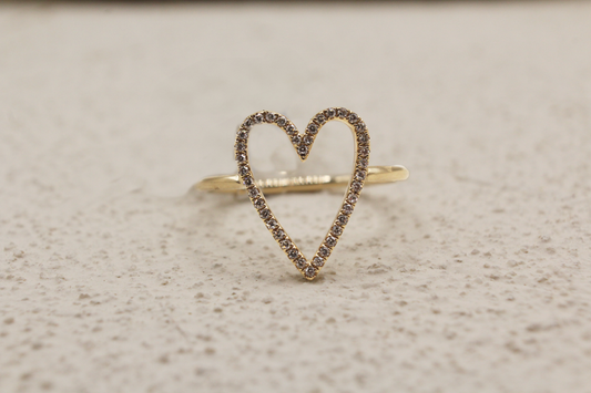 Cora Heart Ring