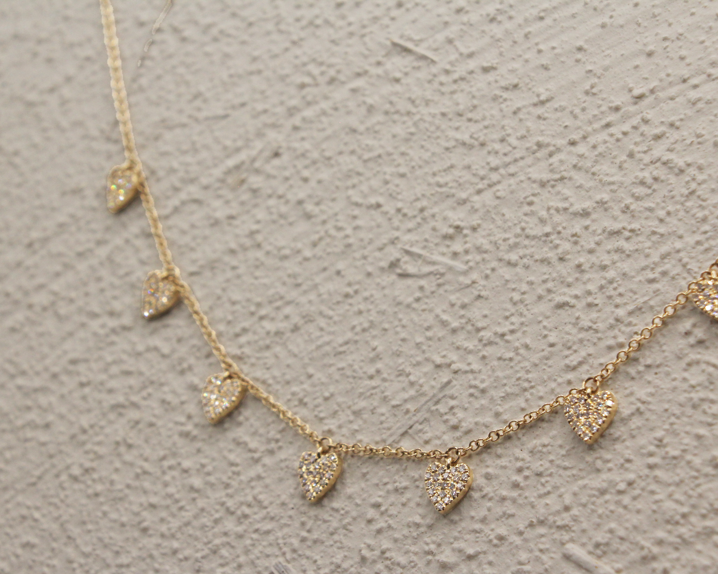 Cupid Multi Heart Necklace