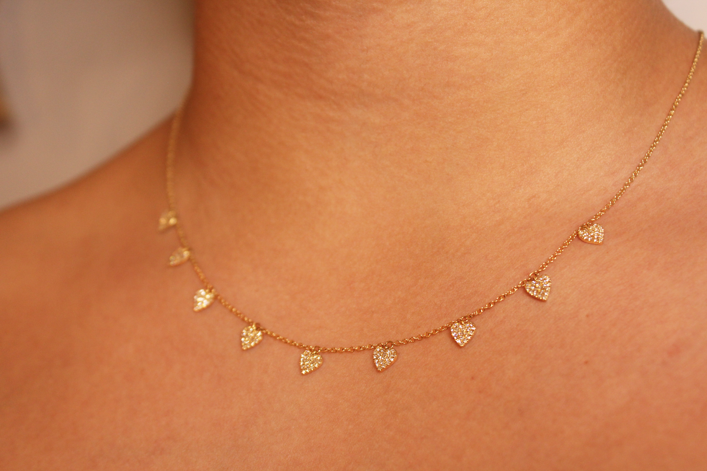Cupid Multi Heart Necklace