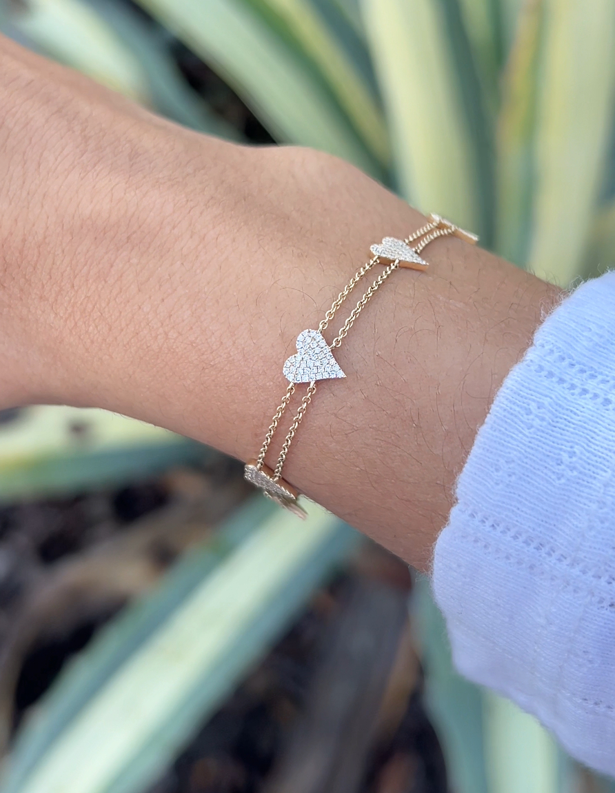 Enchanted Heart Bracelet