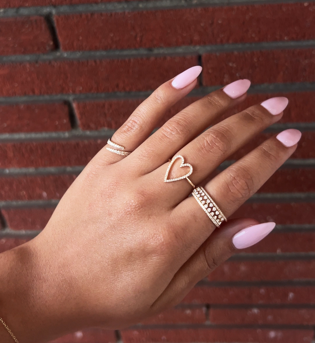 Cora Heart Ring