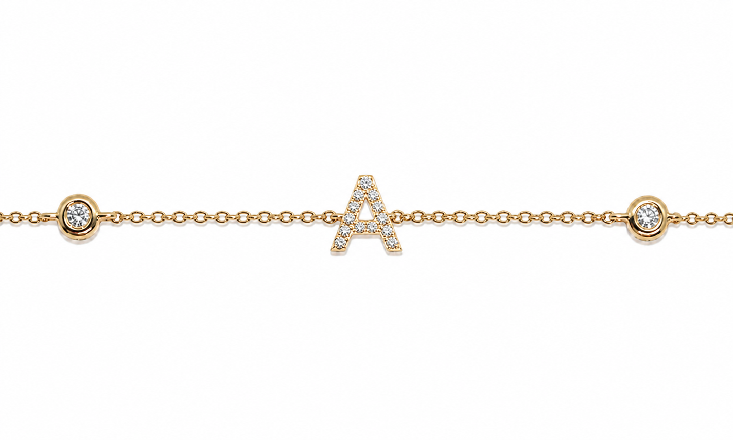 Initial Bracelet