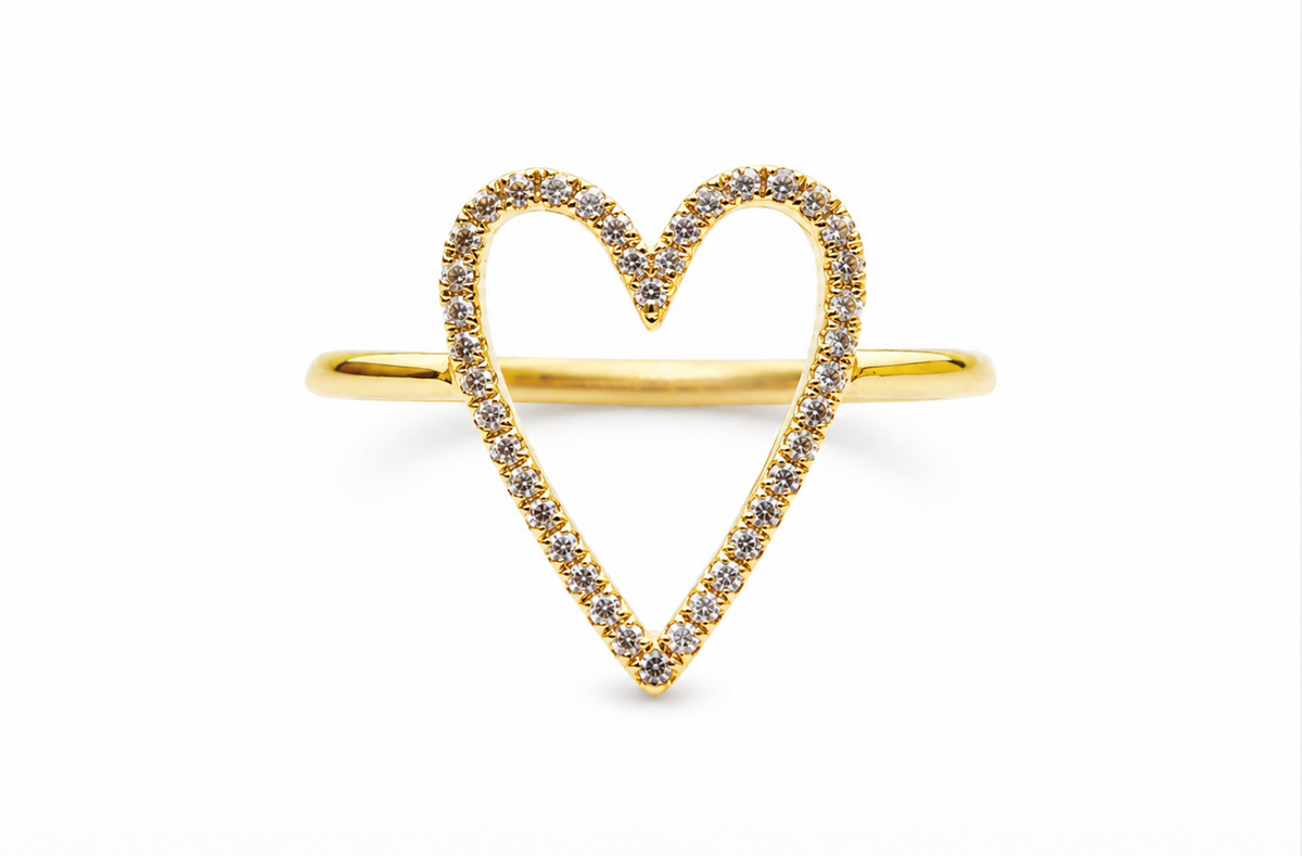 Cora Heart Ring