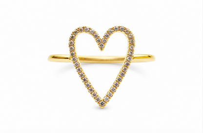 Cora Heart Ring
