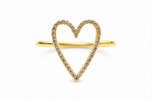 Cora Heart Ring